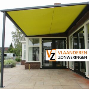 Zonnescherm en terrasoverkapping in één, maurik