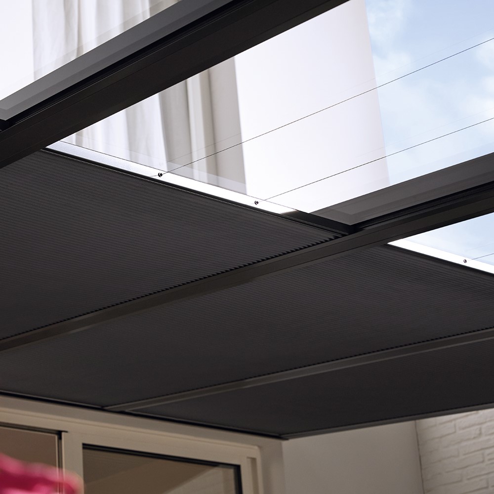 Kunststof kozijn met plissé in frame - KeJe