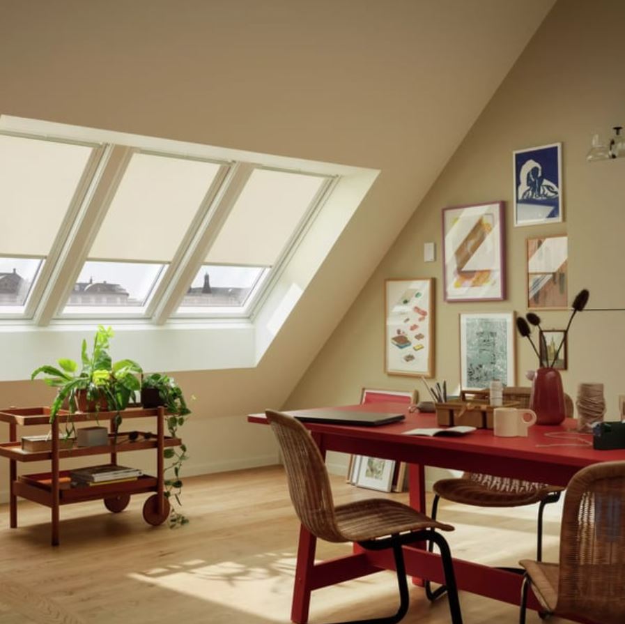 Houten jaloezie van Zonnelux